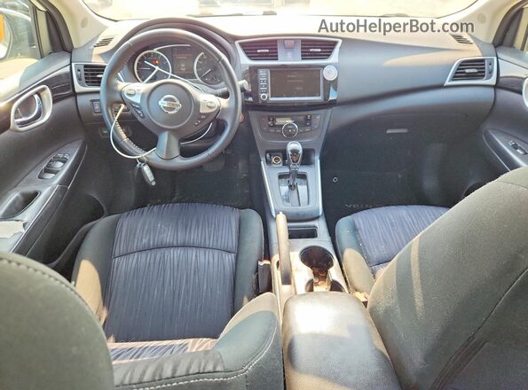 3N1AB7AP2KY427825 2019 NISSAN SENTRA White წინა პანელის ხედი