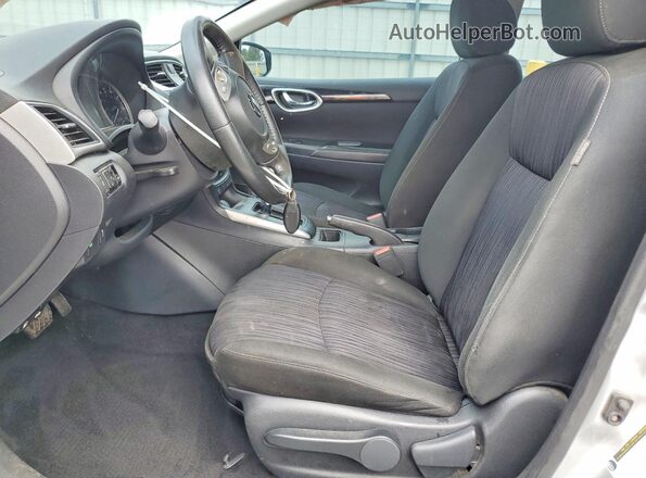 3N1AB7AP2KY436251 2019 NISSAN SENTRA Silver Front interior view