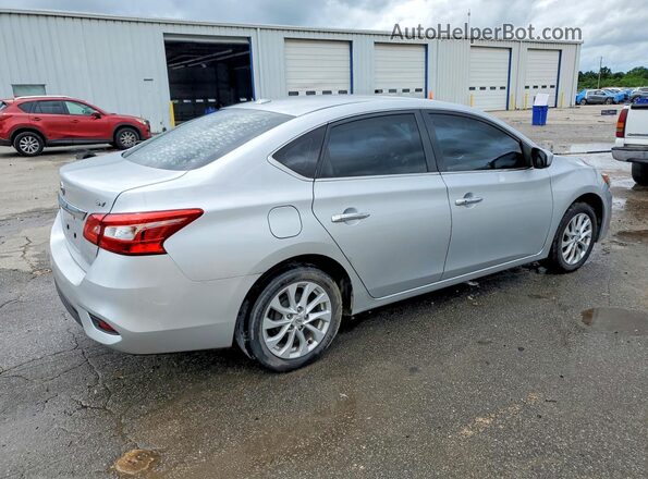 3N1AB7AP2KY436251 2019 NISSAN SENTRA Silver Rear right