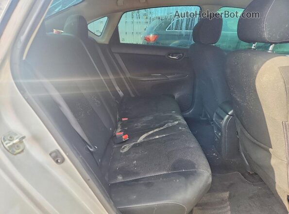 3N1AB7AP2KY443510 2019 NISSAN SENTRA Silver Rear seats view