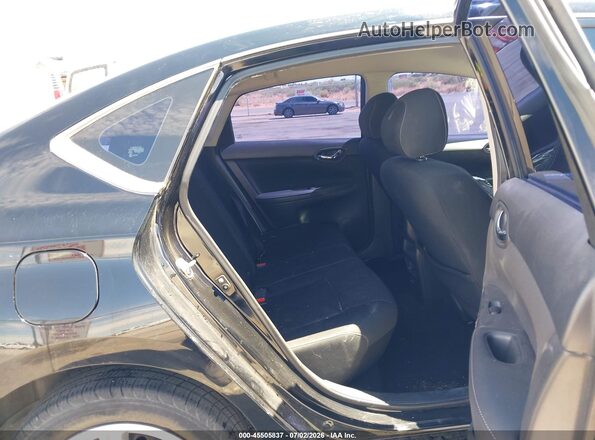 3N1AB7AP2KY443829 2019 NISSAN SENTRA Black Вид наклейки з VIN-кодом