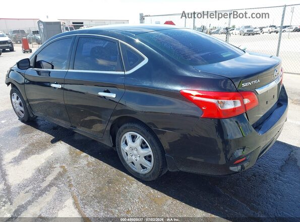 3N1AB7AP2KY443829 2019 NISSAN SENTRA Black Задня ліва чверть