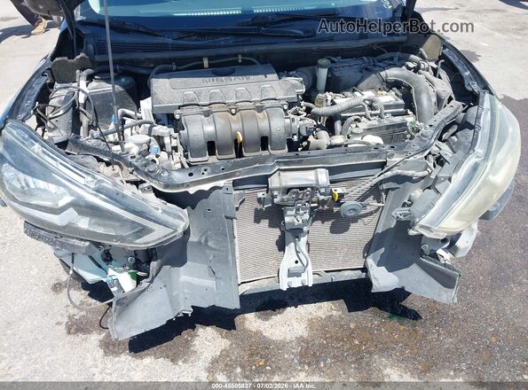 3N1AB7AP2KY443829 2019 NISSAN SENTRA Black Вид спереду