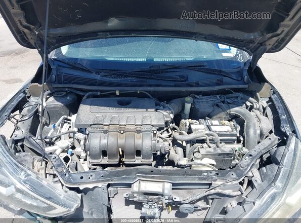 3N1AB7AP2KY443829 2019 NISSAN SENTRA Black Вид ззаду