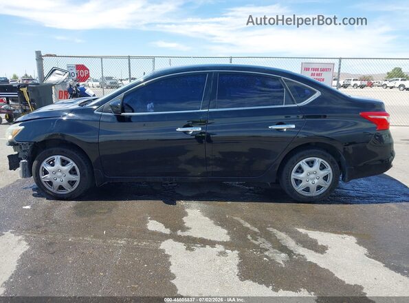 3N1AB7AP2KY443829 2019 NISSAN SENTRA Black Панорамний вид салону 360°