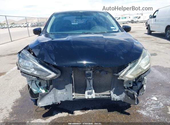 3N1AB7AP2KY443829 2019 NISSAN SENTRA Black Вид щитка приладів