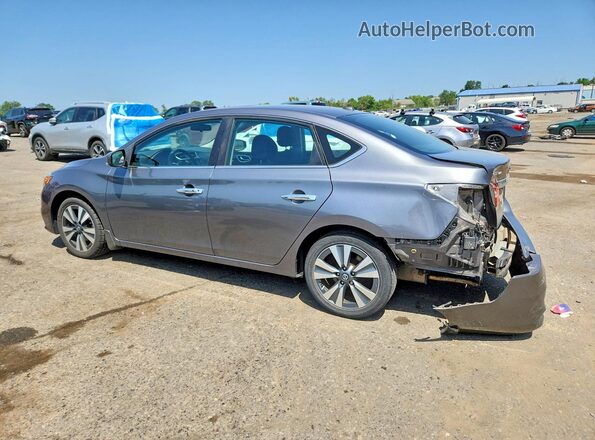 3N1AB7AP2KY448853 2019 NISSAN SENTRA Gray Tył lewy