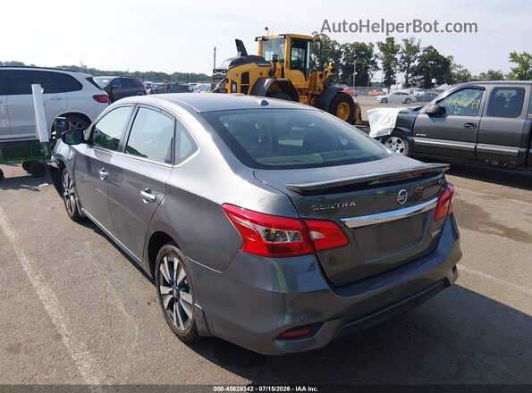 3N1AB7AP2KY455463 2019 NISSAN SENTRA Gray Tył lewy