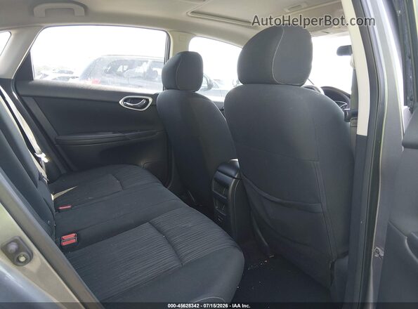 3N1AB7AP2KY455463 2019 NISSAN SENTRA Gray Widok naklejki z numerem VIN