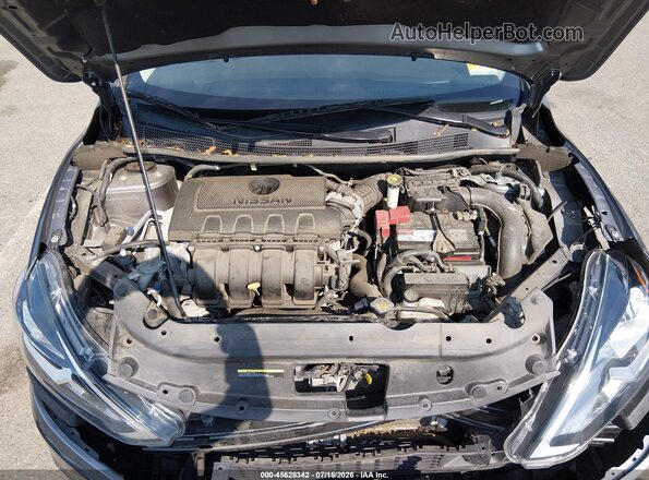 3N1AB7AP2KY455463 2019 NISSAN SENTRA Gray Widok z tyłu