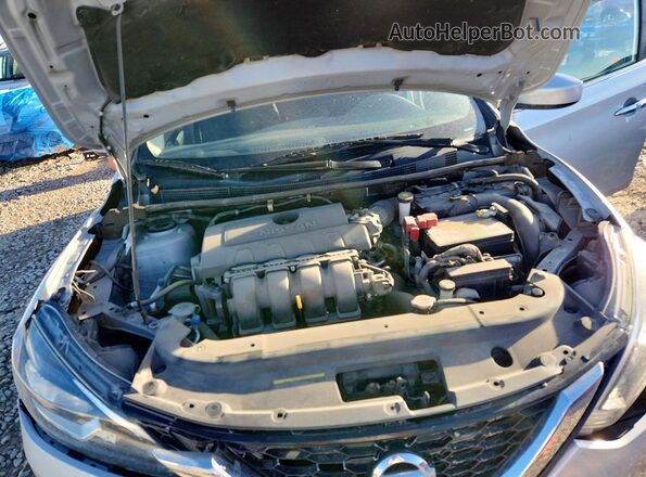 3N1AB7AP3GL653490 2016 NISSAN SENTRA Silver უკანა სალონის ხედი