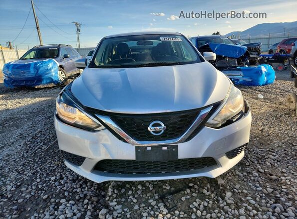 3N1AB7AP3GL653490 2016 NISSAN SENTRA Silver წინა ხედი