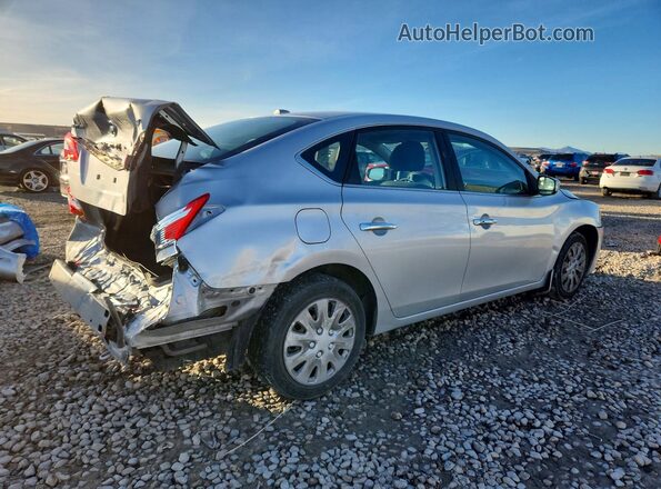 3N1AB7AP3GL653490 2016 NISSAN SENTRA Silver უკანა მარჯვენა