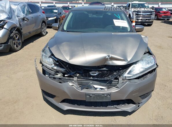 3N1AB7AP3GL662111 2016 NISSAN SENTRA Gray Вид спереду