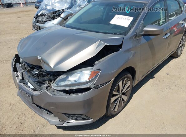 3N1AB7AP3GL662111 2016 NISSAN SENTRA Gray Вид задньої частини салону