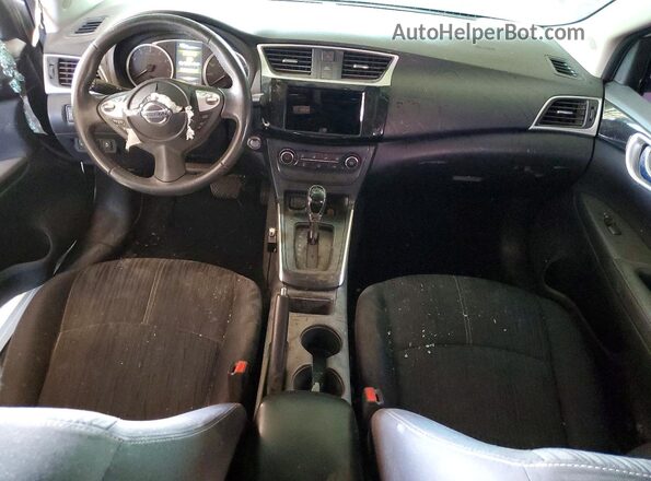 3N1AB7AP3GL672377 2016 NISSAN SENTRA Белый Вид панели приборов