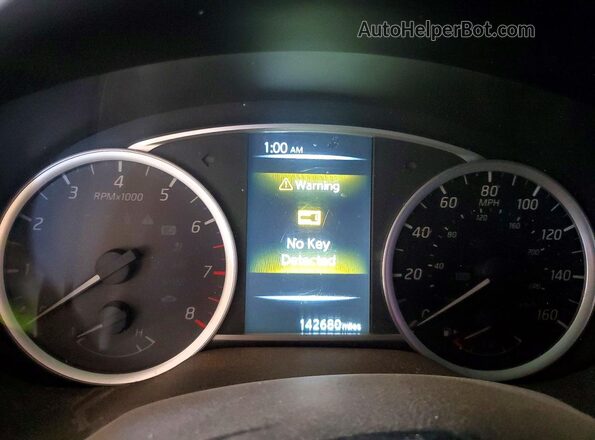 3N1AB7AP3GL672377 2016 NISSAN SENTRA Белый Вид щитка приборов