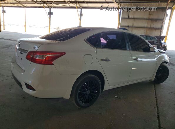 3N1AB7AP3GL672377 2016 NISSAN SENTRA Белый Задняя правая четверть
