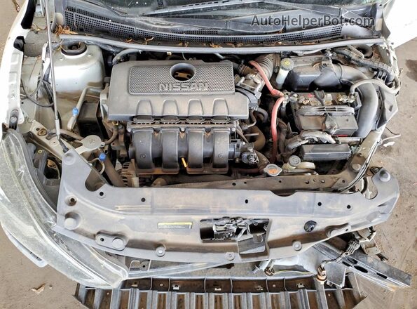 3N1AB7AP3GL672377 2016 NISSAN SENTRA Белый Вид задней части салона