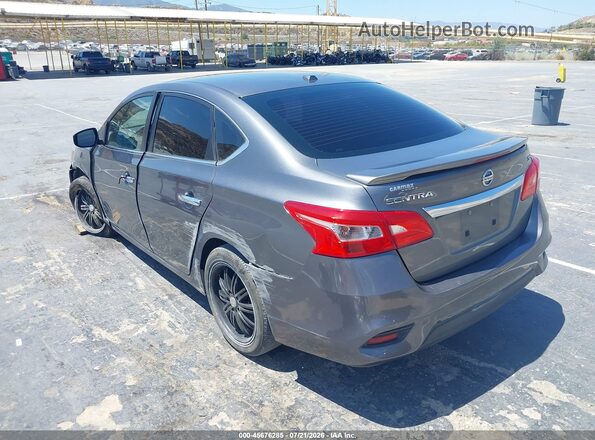 3N1AB7AP3GY209013 2016 NISSAN SENTRA Черный Задняя левая четверть