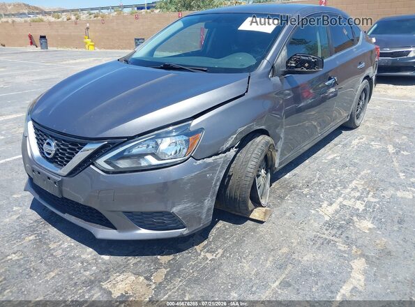 3N1AB7AP3GY209013 2016 NISSAN SENTRA Черный Вид спереди