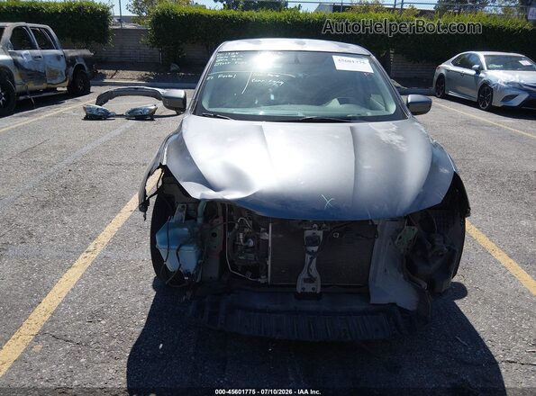3N1AB7AP3GY209349 2016 NISSAN SENTRA Gray უკანა სალონის ხედი