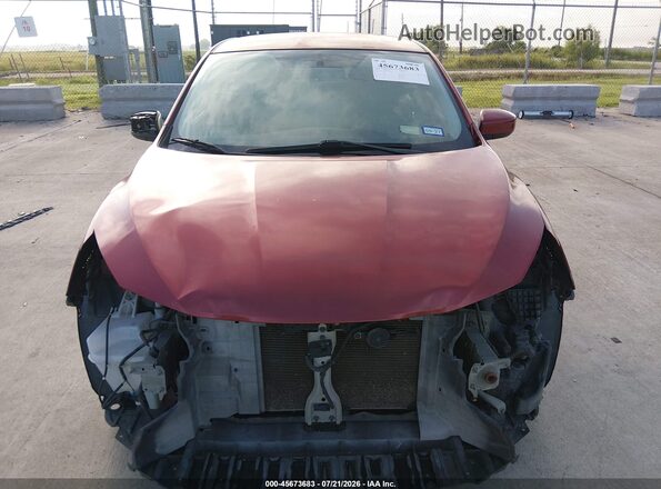 3N1AB7AP3GY210498 2016 NISSAN SENTRA Red წინა ხედი
