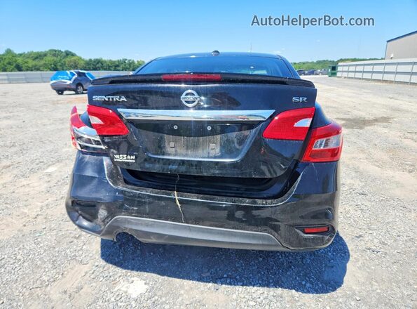 3N1AB7AP3GY215362 2016 NISSAN SENTRA Black Вид ззаду