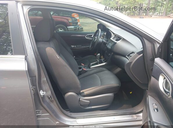 3N1AB7AP3GY223476 2016 NISSAN SENTRA Gray Widok wnętrza z przodu