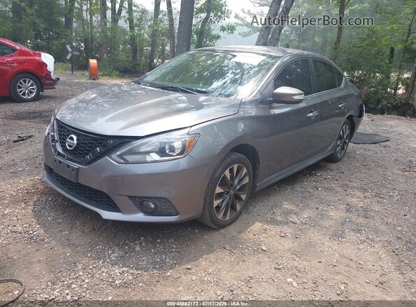 3N1AB7AP3GY223476 2016 NISSAN SENTRA Gray Przód lewy