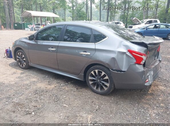 3N1AB7AP3GY223476 2016 NISSAN SENTRA Gray Tył lewy