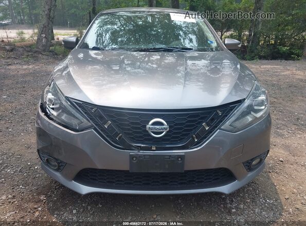 3N1AB7AP3GY223476 2016 NISSAN SENTRA Gray Widok zestawu wskaźników