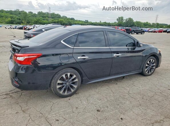 3N1AB7AP3GY233344 2016 NISSAN SENTRA Black Задня права чверть