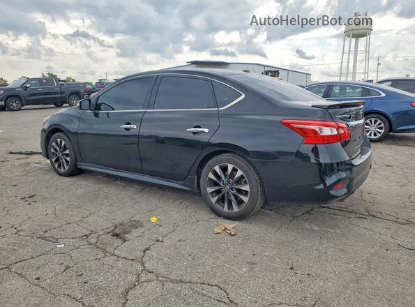 3N1AB7AP3GY233344 2016 NISSAN SENTRA Black Задня ліва чверть