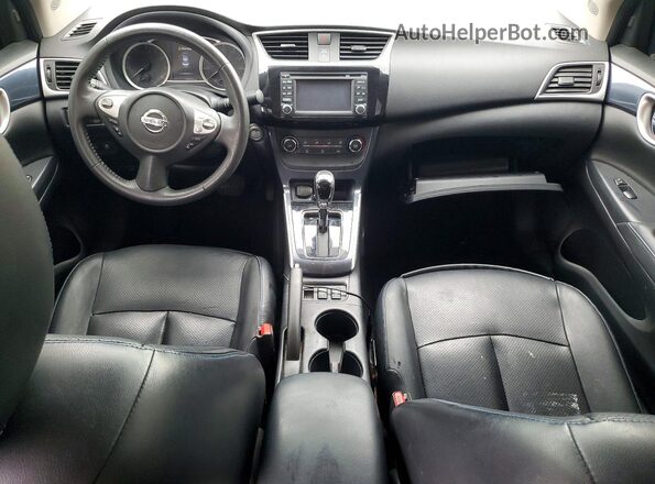 3N1AB7AP3GY233344 2016 NISSAN SENTRA Black Вид панелі приладів