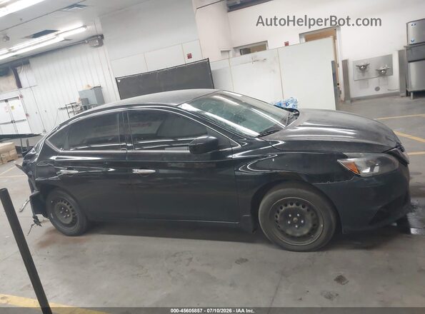 3N1AB7AP3GY235580 2016 NISSAN SENTRA Черный Вид щитка приборов