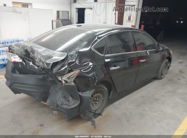 3N1AB7AP3GY235580 2016 NISSAN SENTRA Черный Задняя правая четверть