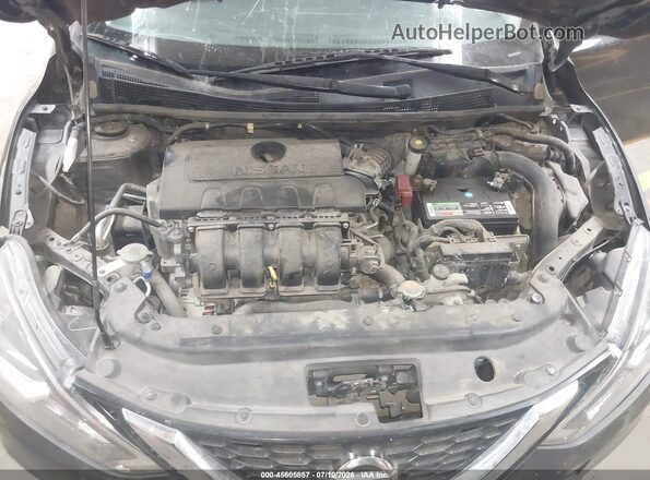 3N1AB7AP3GY235580 2016 NISSAN SENTRA Черный Вид сзади