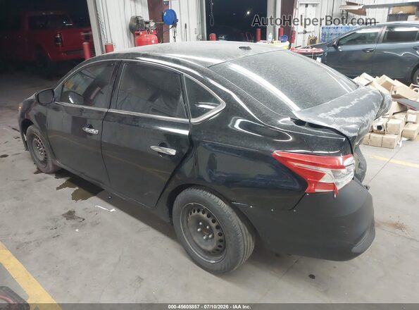 3N1AB7AP3GY235580 2016 NISSAN SENTRA Черный Задняя левая четверть