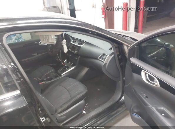 3N1AB7AP3GY235580 2016 NISSAN SENTRA Черный Вид салона спереди