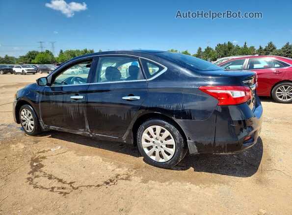 3N1AB7AP3GY241931 2016 NISSAN SENTRA Black Հետևի ձախ