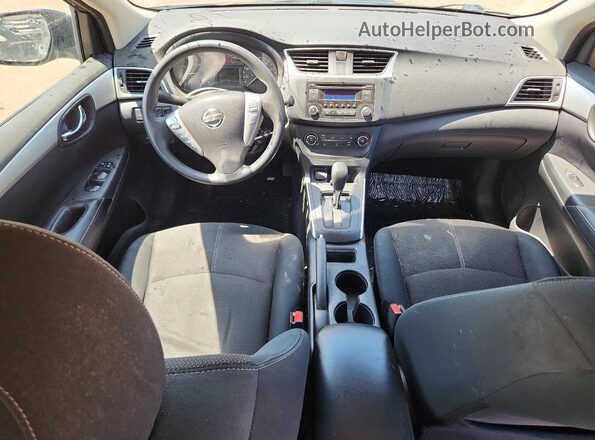 3N1AB7AP3GY241931 2016 NISSAN SENTRA Black Առջևի վահանակի տեսք