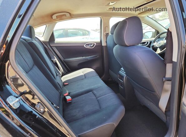 3N1AB7AP3GY252332 2016 NISSAN SENTRA Black Vista de los asientos traseros