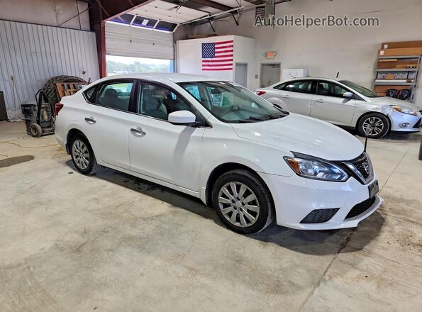 3N1AB7AP3GY267672 2016 NISSAN SENTRA White Front right