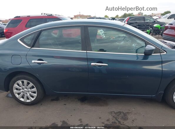 3N1AB7AP3GY295469 2016 NISSAN SENTRA Navy უკანა სალონის ხედი
