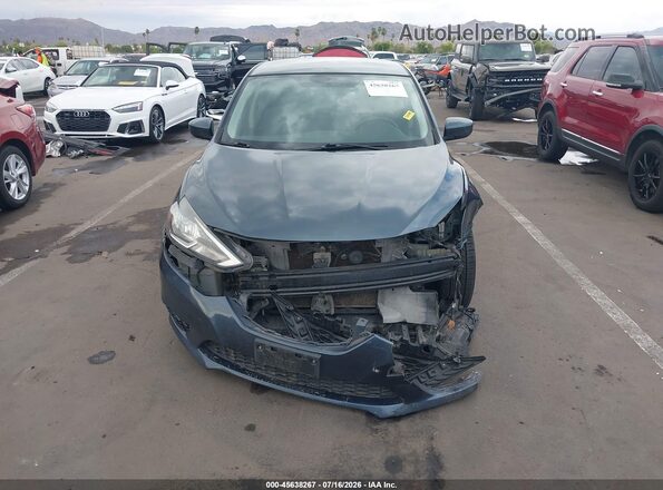 3N1AB7AP3GY295469 2016 NISSAN SENTRA Navy ხელსაწყოთა პანელის ხედი