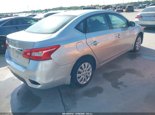 3N1AB7AP3GY313923 2016 NISSAN SENTRA Silver უკანა მარჯვენა