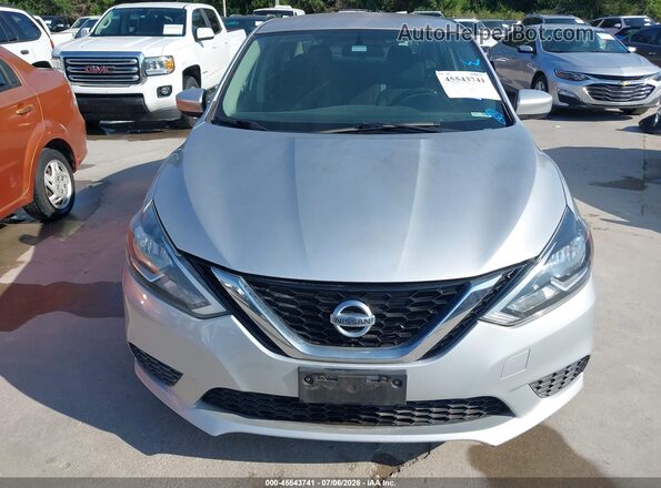 3N1AB7AP3GY313923 2016 NISSAN SENTRA Silver წინა ხედი