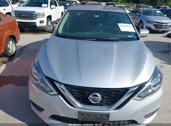 3N1AB7AP3GY313923 2016 NISSAN SENTRA Silver უკანა ხედი