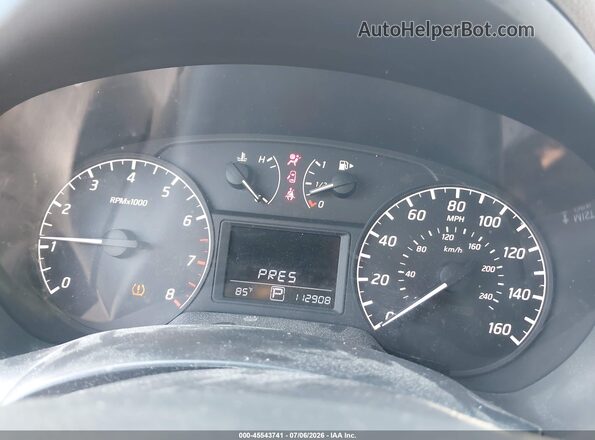 3N1AB7AP3GY313923 2016 NISSAN SENTRA Silver უკანა სავარძლების ხედი